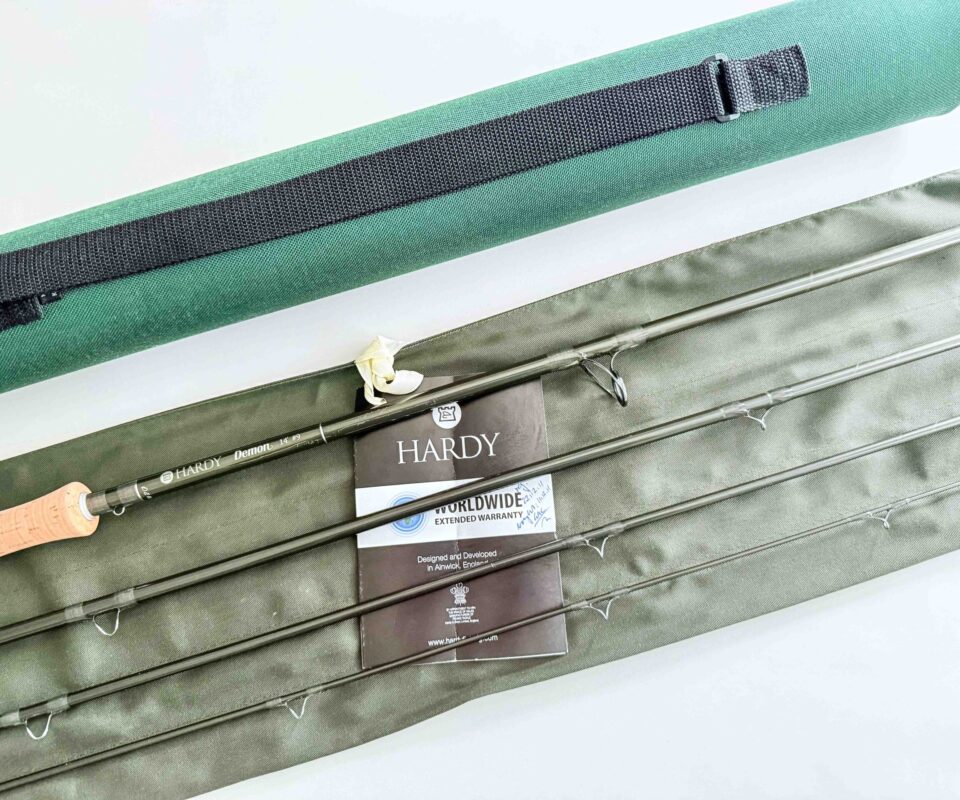 Hardy Demon Double Handed 14’ #9 4 piece fly rod