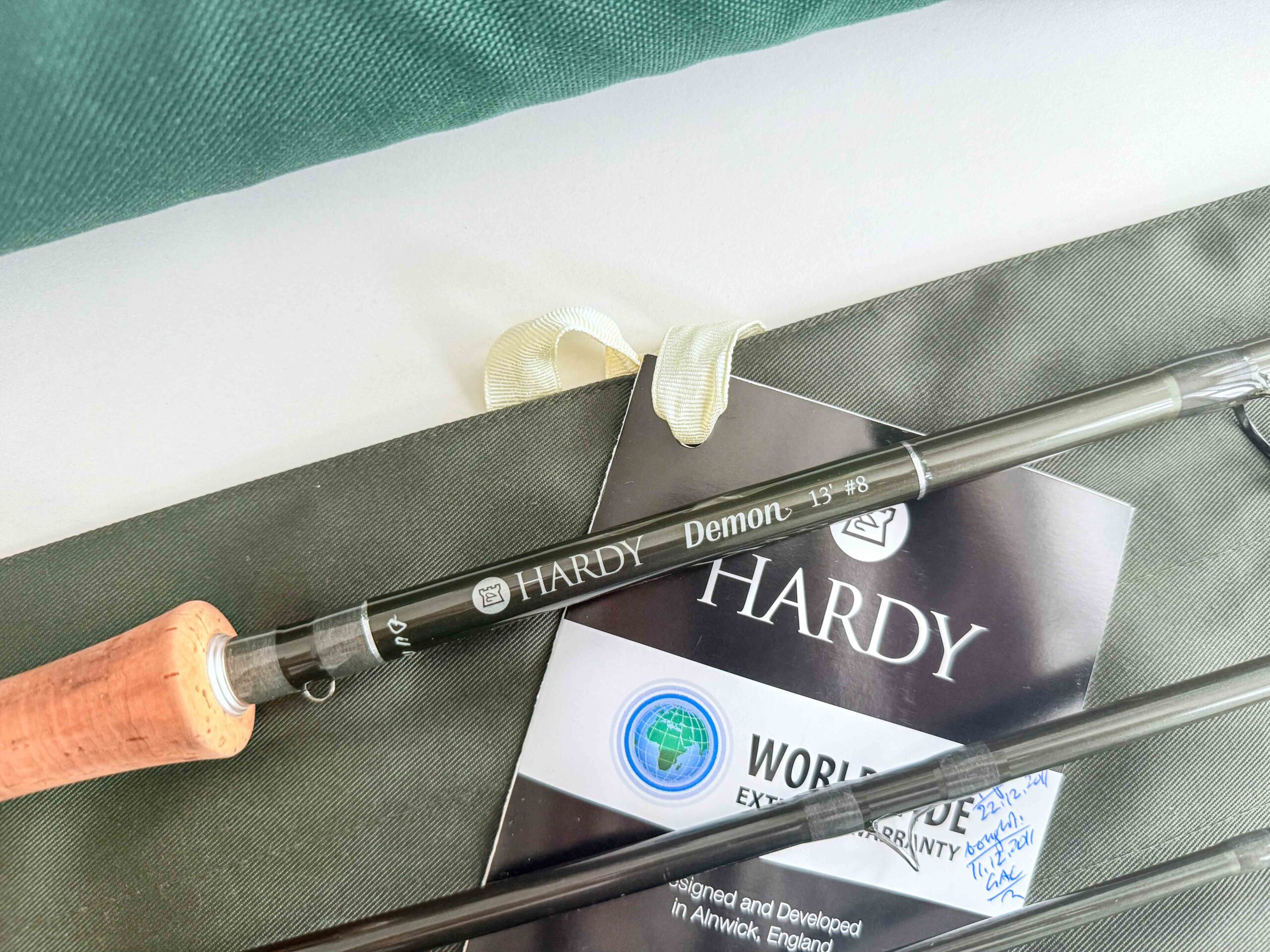 Hardy Demon Double Handed 13’ #8 4 piece fly rod