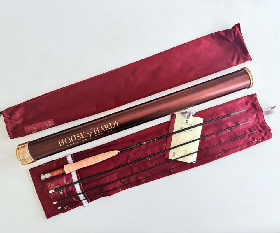 Hardy Origin Single Handed 8’ 6” #4 4 piece fly rod Never used