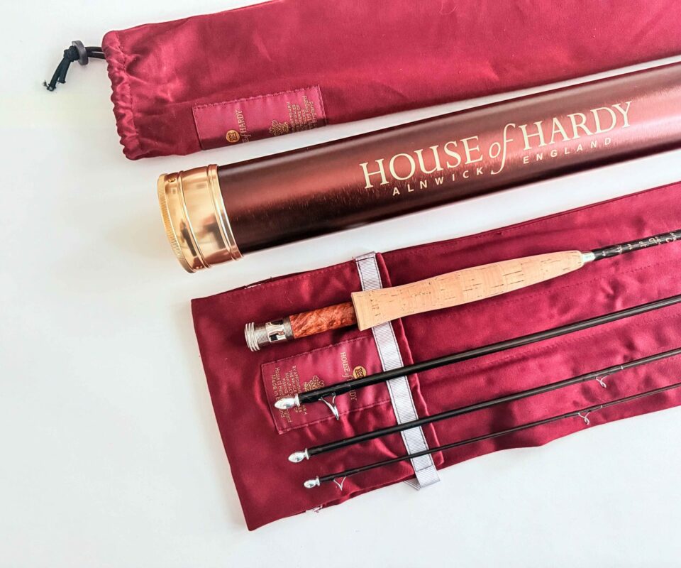 Hardy Origin Single Handed 8’ 6” #4 4 piece fly rod Never used