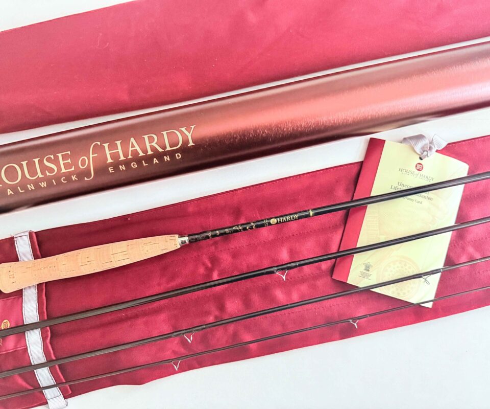 Hardy Origin Single Handed 8’ 6” #4 4 piece fly rod Never used