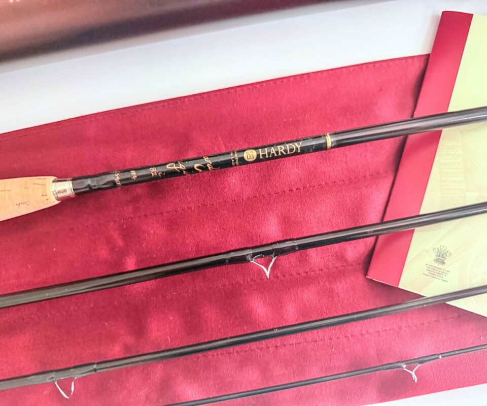 Hardy Origin Single Handed 8’ 6” #4 4 piece fly rod Never used