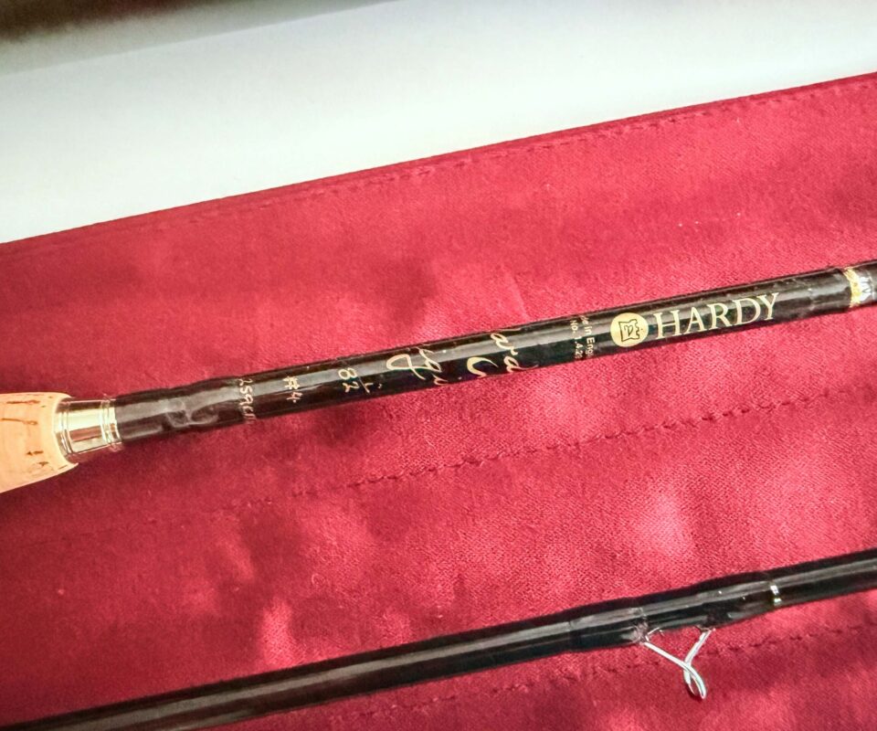 Hardy Origin Single Handed 8’ 6” #4 4 piece fly rod Never used