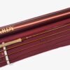 Hardy Angel 9’ 6″ four piece carbon travel fly rod #7, fine with bag and alloy Hardy tube