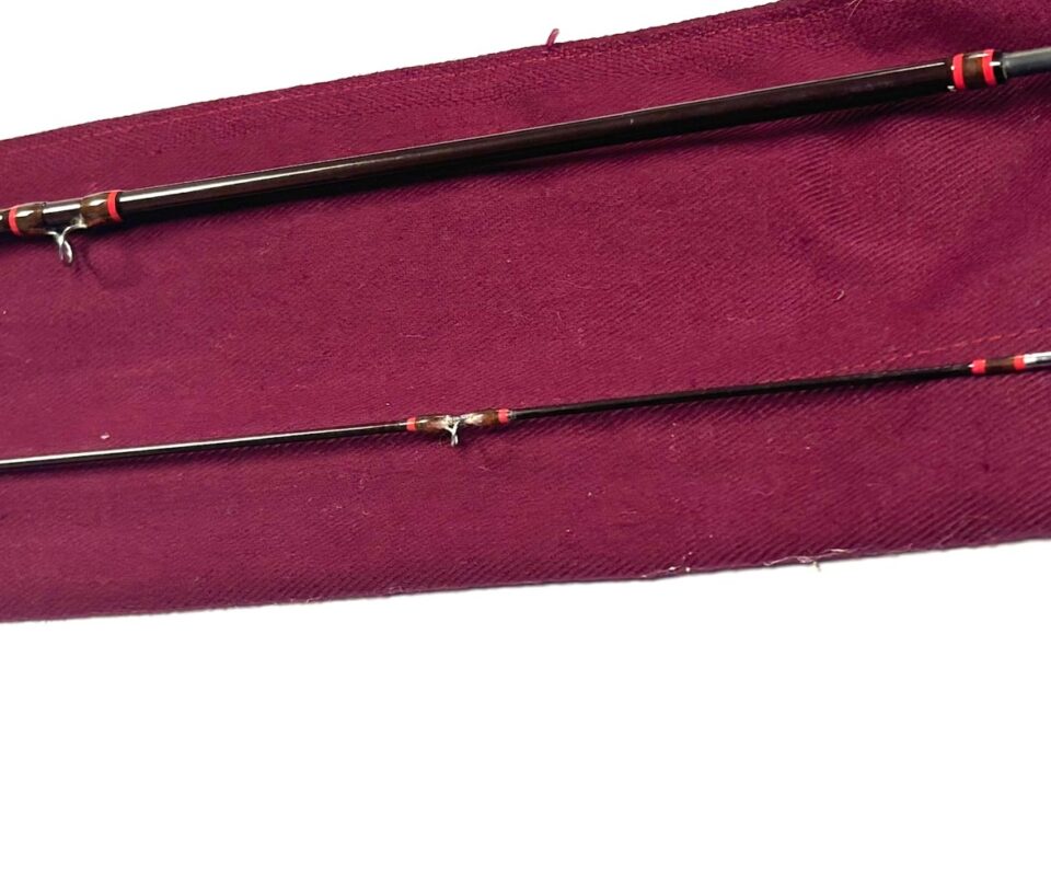   Hardy Sovereign 7′ 6″ 2 piece trout fly rod line #2/3/4 with Hardy bag fine RARE