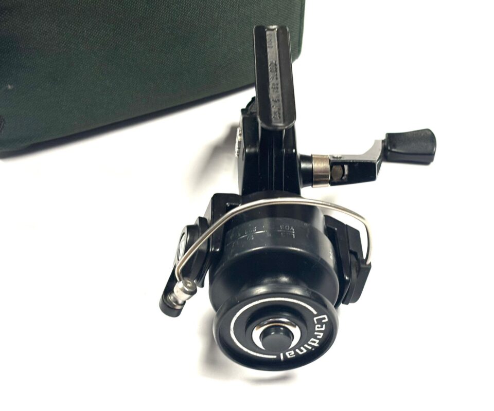   Abu Cardinal 155 Fixed Spool Fishing Reel With Pouch