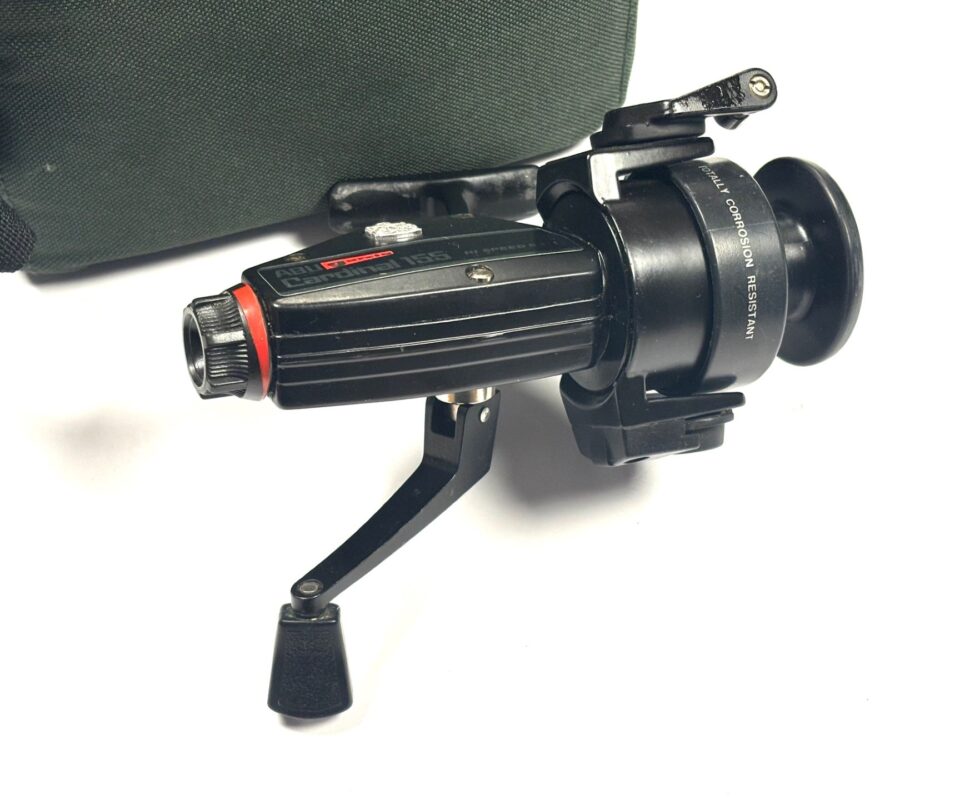   Abu Cardinal 155 Fixed Spool Fishing Reel With Pouch