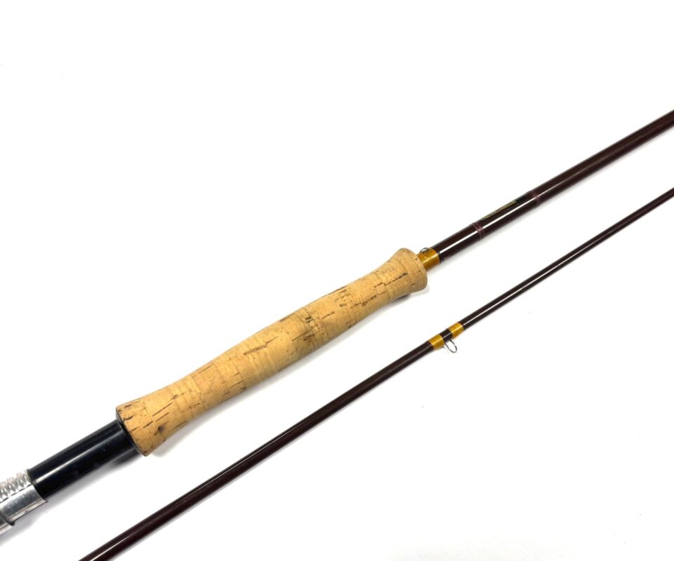   Hardy Jet Two Piece 8’ Line Rated #6 With Hardy Rod Bag Great For Reservoir Trout