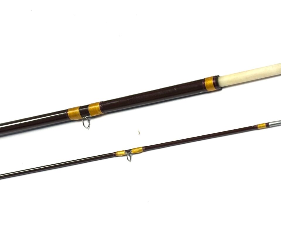   Hardy Jet Two Piece 8’ Line Rated #6 With Hardy Rod Bag Great For Reservoir Trout