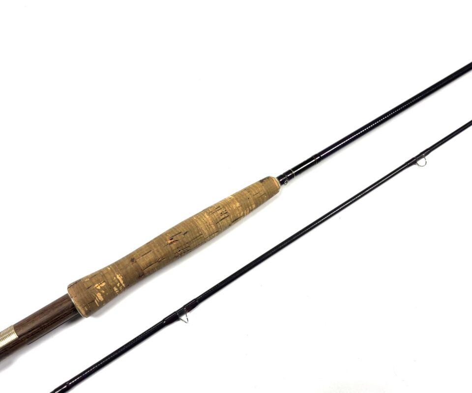   Hardy Jet Two Piece 8’ Line Rated #6 With Hardy Rod Bag Great For Reservoir Trout