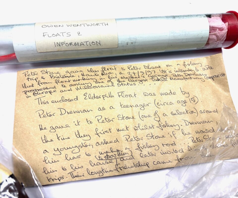 Collection of Peter Wheat Floats Given To Him By Peter Stone Peter Wheat Collection