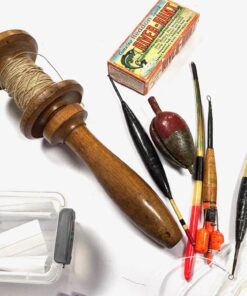 Floats, Line Winders, Fly Tins, Peter Wheat Collection