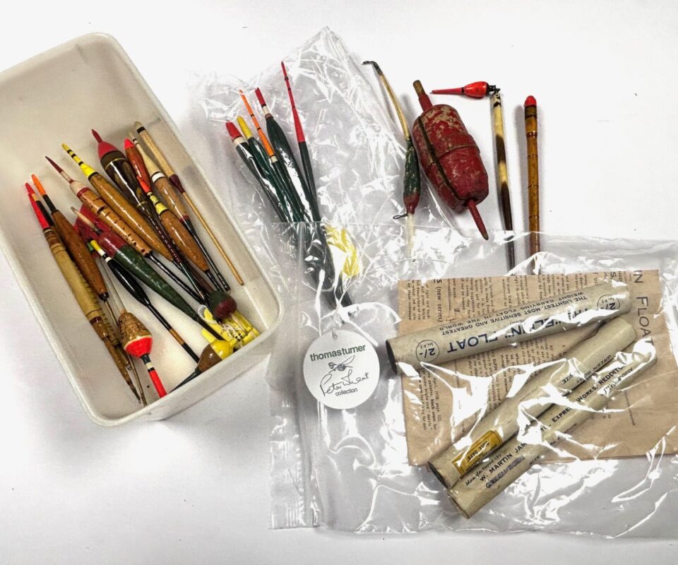 Collection of Floats, Elfin, Stick, Hooks To Gut - Peter Wheat Collection