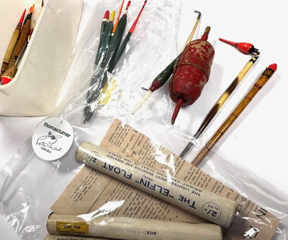 Collection of Floats, Elfin, Stick, Hooks To Gut - Peter Wheat Collection
