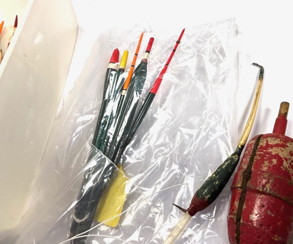 Collection of Floats, Elfin, Stick, Hooks To Gut - Peter Wheat Collection