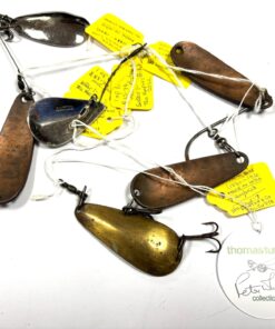 Various Mahseer Fishing Lures 1880 - 1920s Peter Wheat Collection