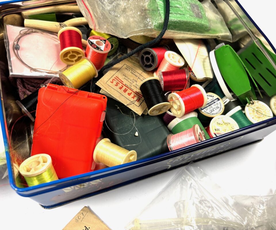 Various Fishing Tackle, Cotton, Eyes, Spares etc Peter Wheat Collection