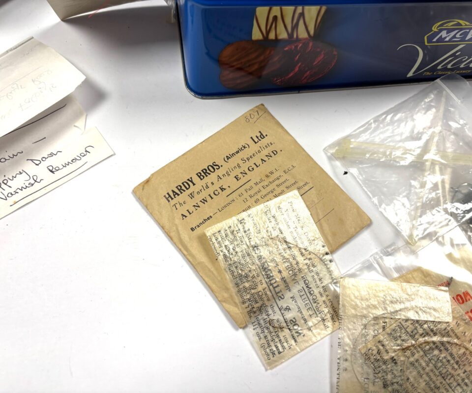 Various Fishing Tackle, Cotton, Eyes, Spares etc Peter Wheat Collection