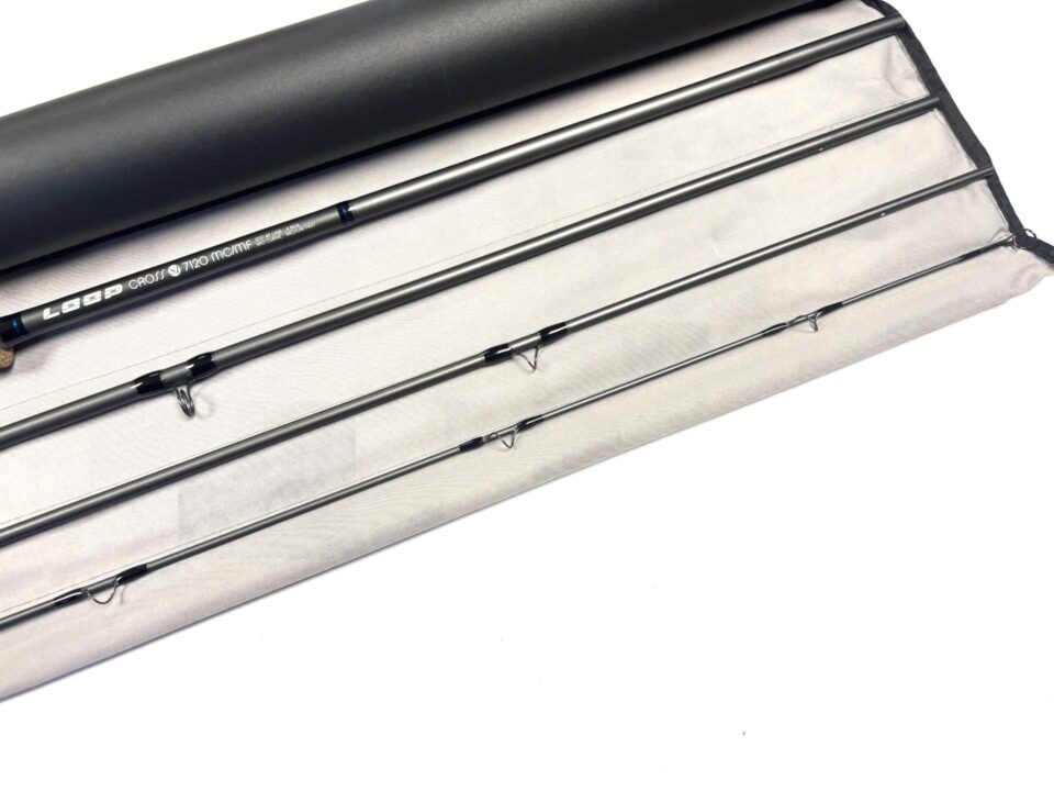 Loop Cross S1 12′ 4 Piece Carbon Fly Rod With Tube Line #7 Superb