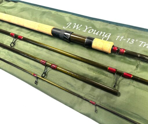 J W Young Trotter 11' - 13′ Float Rod With Bag Excellent Condition