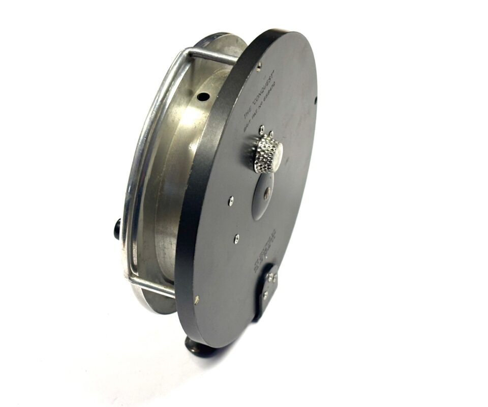 Hardy Conquest 4.5″ vintage centrepin trotting reel excellent