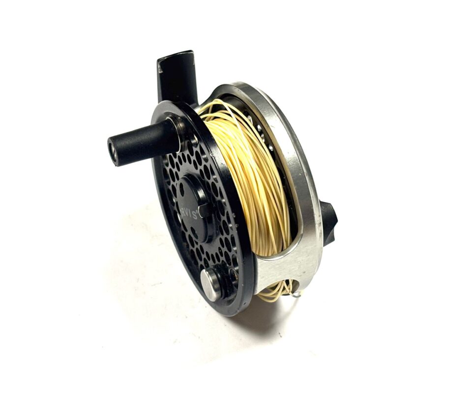 Orvis Battenkill BBSII Made in England 2.75” trout fly reel with quality floating line