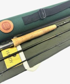Hardy Demon Trout fly rod 8' trout fly rod line #4 with bag & tube