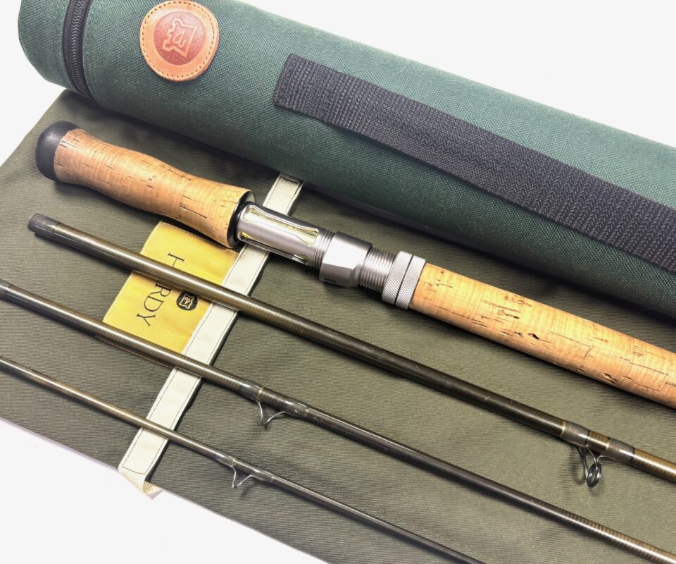 Hardy Demon 12′ Salmon Fly Rod Line #7 With Bag & Case