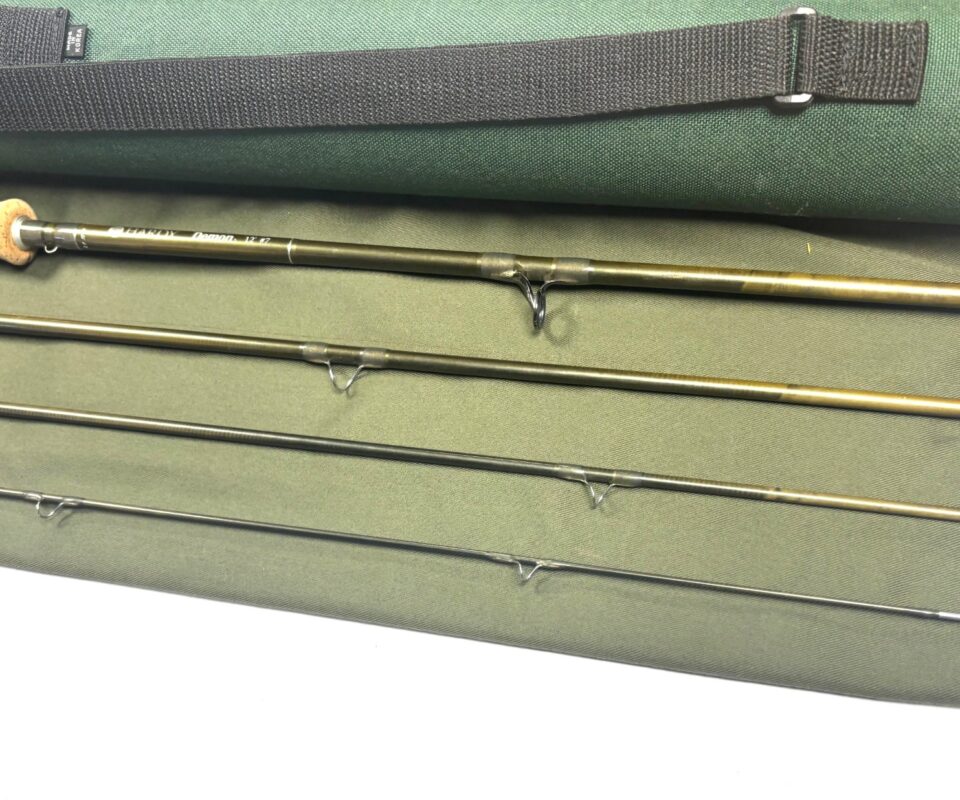 Hardy Demon 12′ Salmon Fly Rod Line #7 With Bag & Case