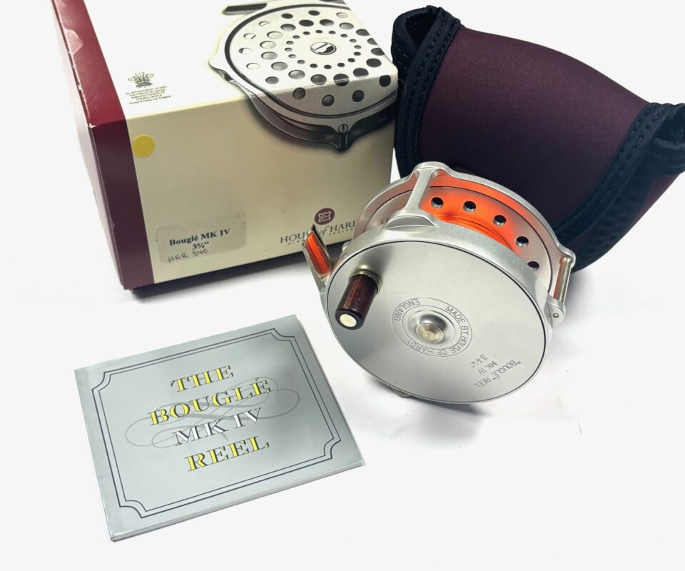 Hardy Bougle MK IV  3 3/4" alloy reel fine with box and leaflet