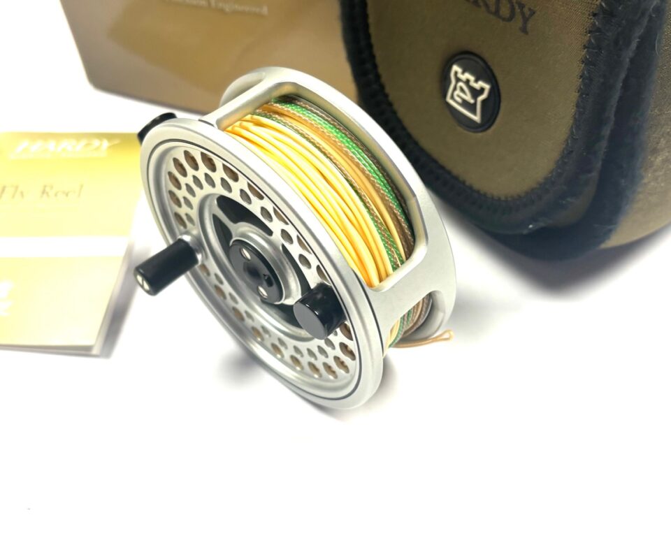 Hardy Ultralite Disc LA 5/6 Tout Fly Reel With Pouch & Box