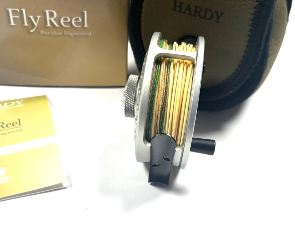 Hardy Ultralite Disc LA 5/6 Tout Fly Reel With Pouch & Box