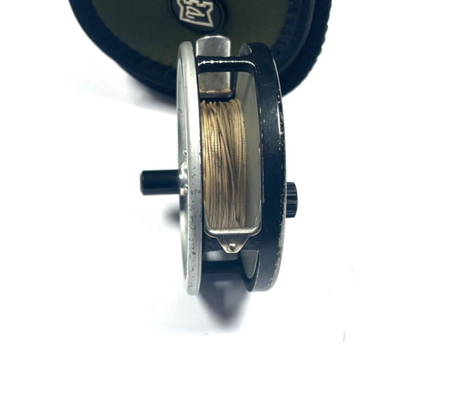 Hardy Marquis #6 disc trout fly reel with pouch