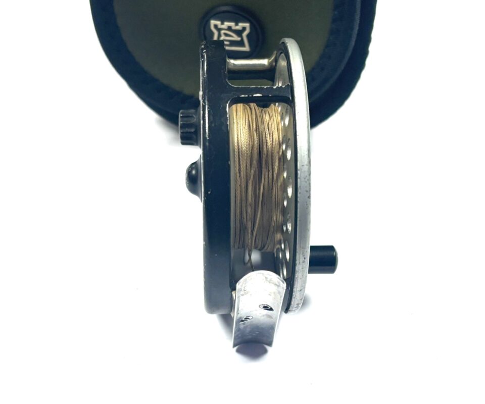 Hardy Marquis #6 disc trout fly reel with pouch