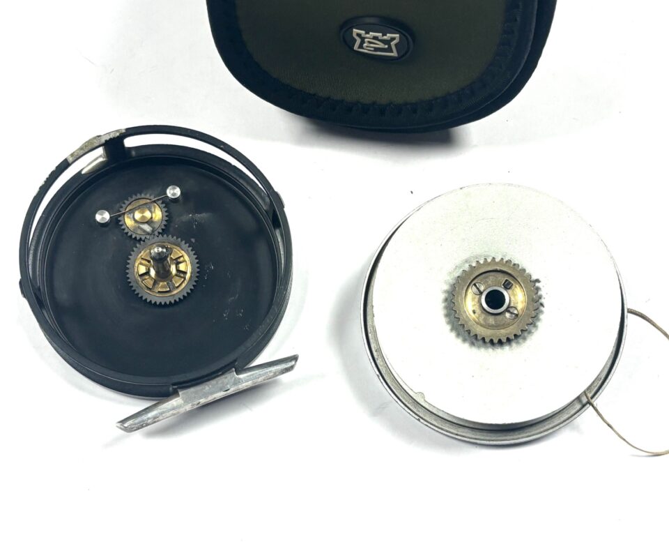 Hardy Marquis #6 disc trout fly reel with pouch
