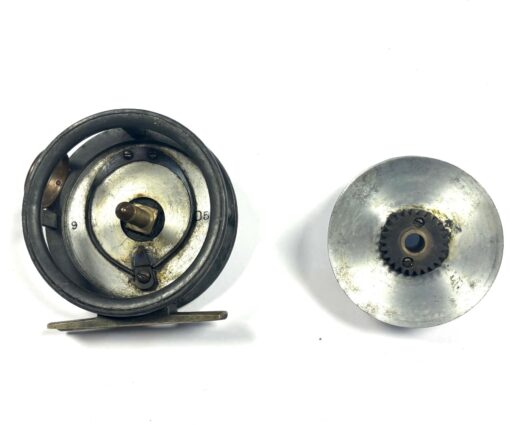 Westley Richards and Co Ltd by Dingley 3″ alloy trout fly reel stamped D5