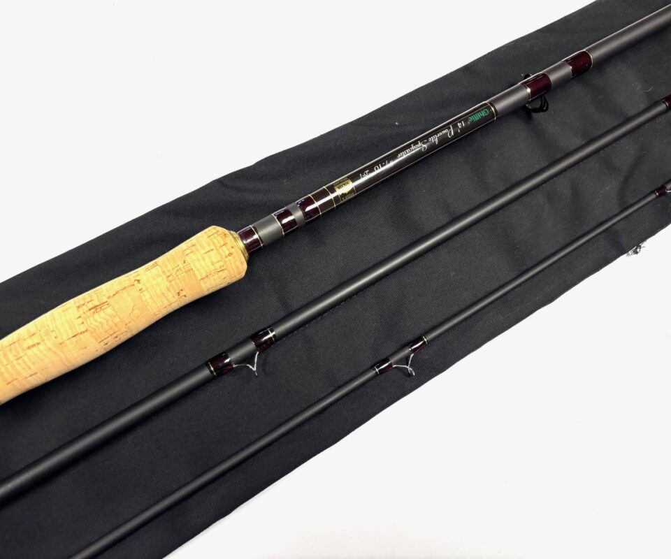 Bruce & Walker Powerlite DT Spey Caster 14′ Three Piece Carbon Rod #7- 10 And Bag Beautiful Rod