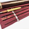 Hardy Origin 9’ 4 piece carbon fly rod #6, rare model with bag and tube