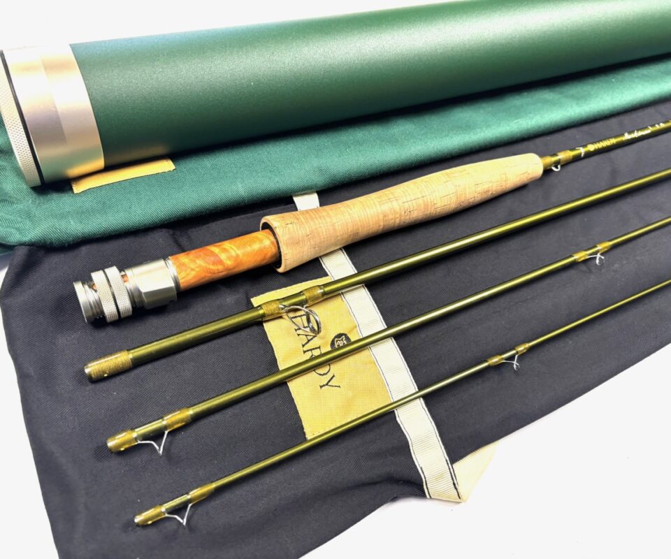 Hardy Marksman 2 Trout Fly Rod 9′ Line Rated #5 With Bag & Tube Super Condition