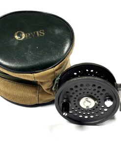 Orvis Battenkill 8/9 disc trout fly reel & padded case