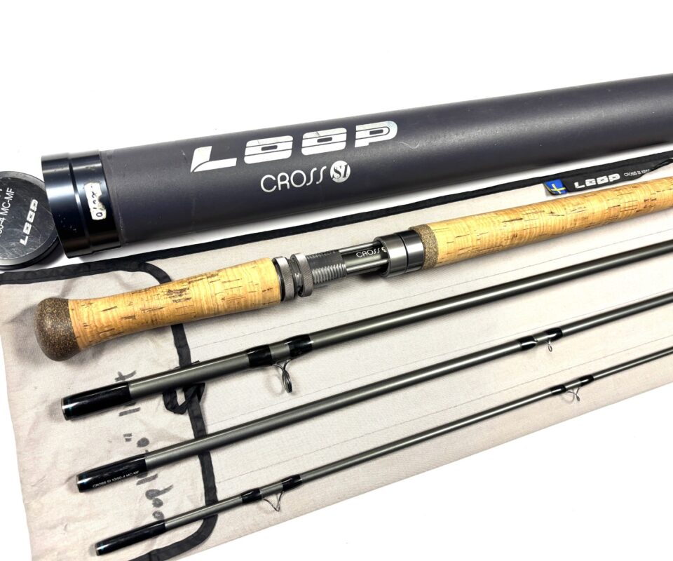 Loop Cross S1 15′ 4 Piece Carbon Fly Rod With Tube Line #10 Med - Fast Superb