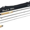 Shakespeare Oracle II Stillwater 3 Piece Carbon Trout 9' 6" Line #7 Fly Rod With Case