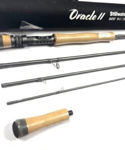 Shakespeare Oracle II Stillwater 3 Piece Carbon Trout 9' 6" Line #7 Fly Rod With Case