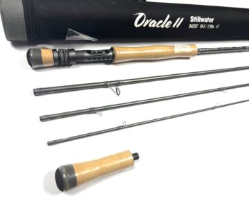 Shakespeare Oracle II Stillwater 3 Piece Carbon Trout 9' 6" Line #7 Fly Rod With Case