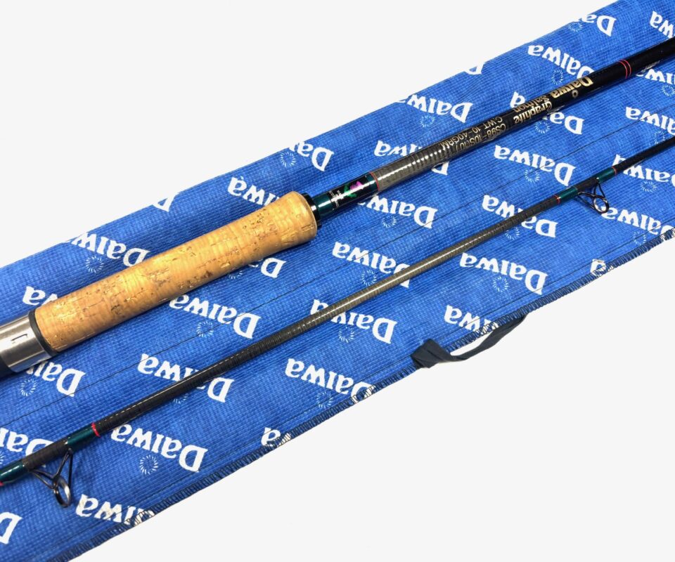 Daiwa Graphite Salmon Spinning Rod 10’ Two Piece Rod 10-40g Salmon Pike Bass Fishing