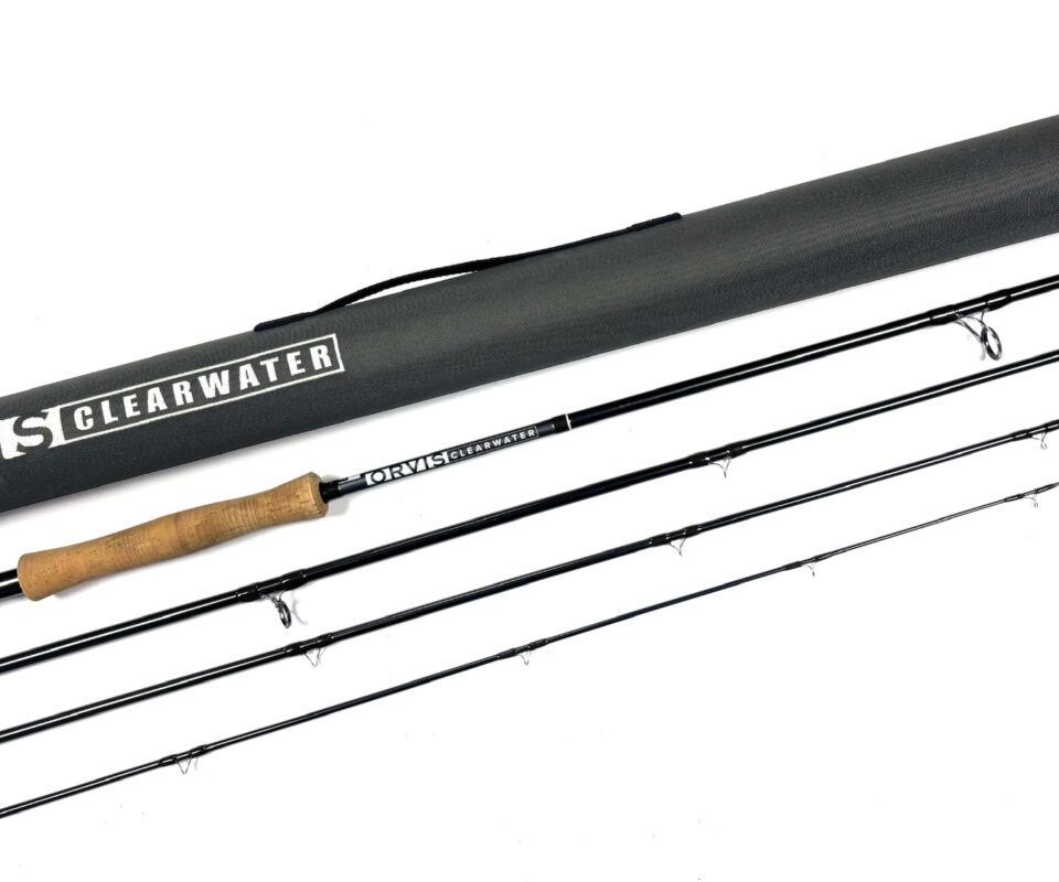 Orvis Clearwater 10′ rod line #7 with case super condition