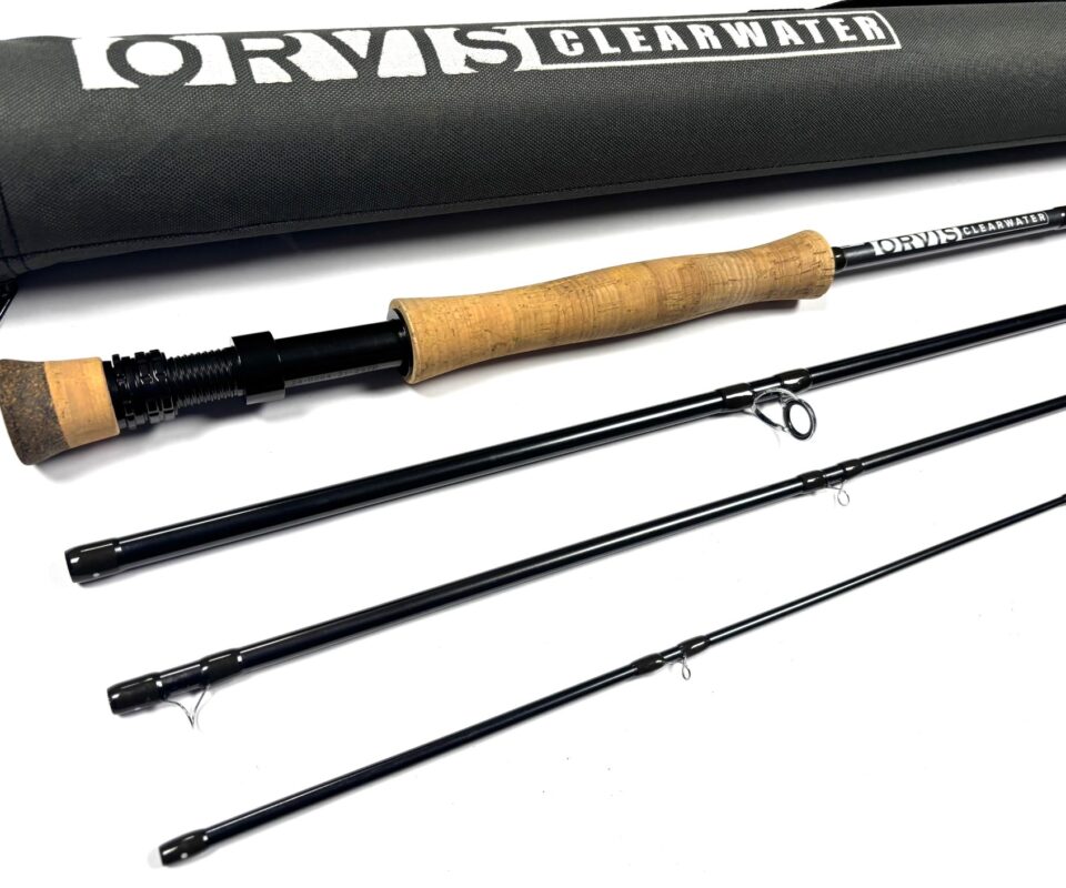 Orvis Clearwater 10′ rod line #7 with case super condition