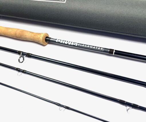 Orvis Clearwater 10′ rod line #7 with case super condition