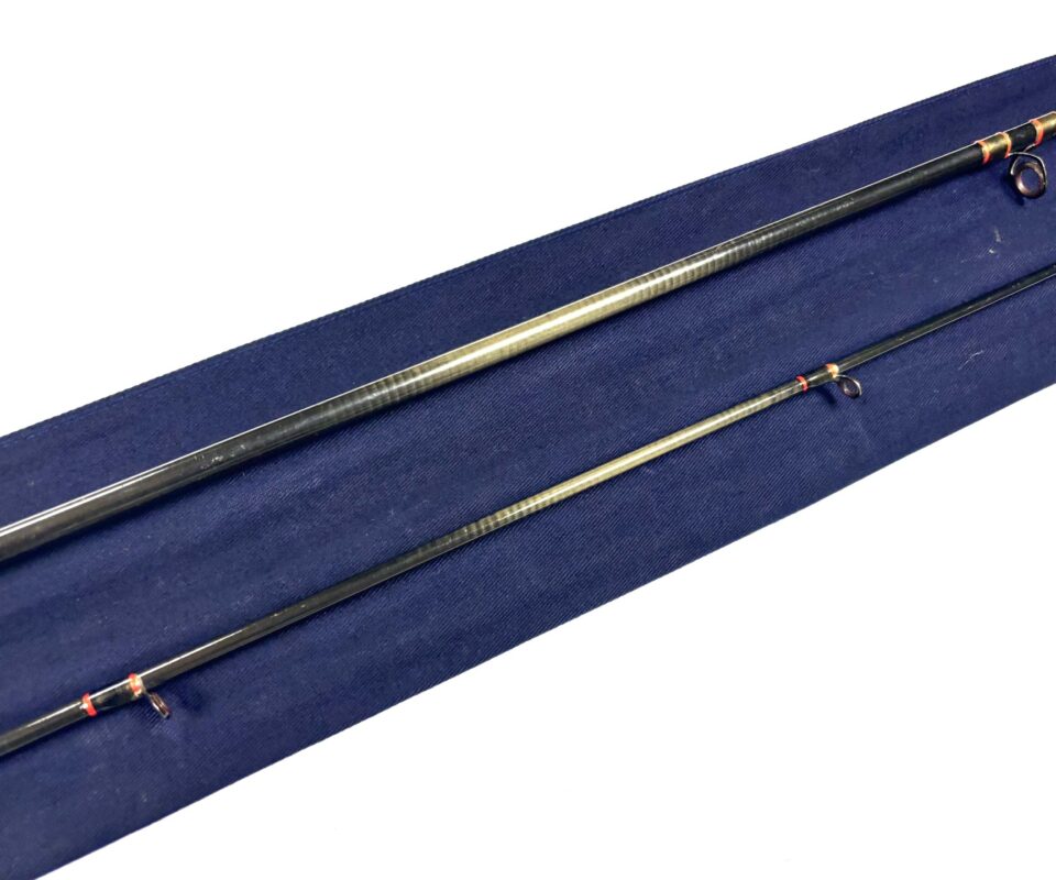 Hardy Richard Walker Farnborough 9′ two piece #7/8 carbon trout fly rod with bag