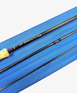 Greys Northumbrain 10′ 6" three piece carbon trout fly rod #7/8 with blue bag